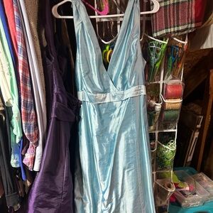Jenny Yoo Tiffany Blue Bridesmaid Dress